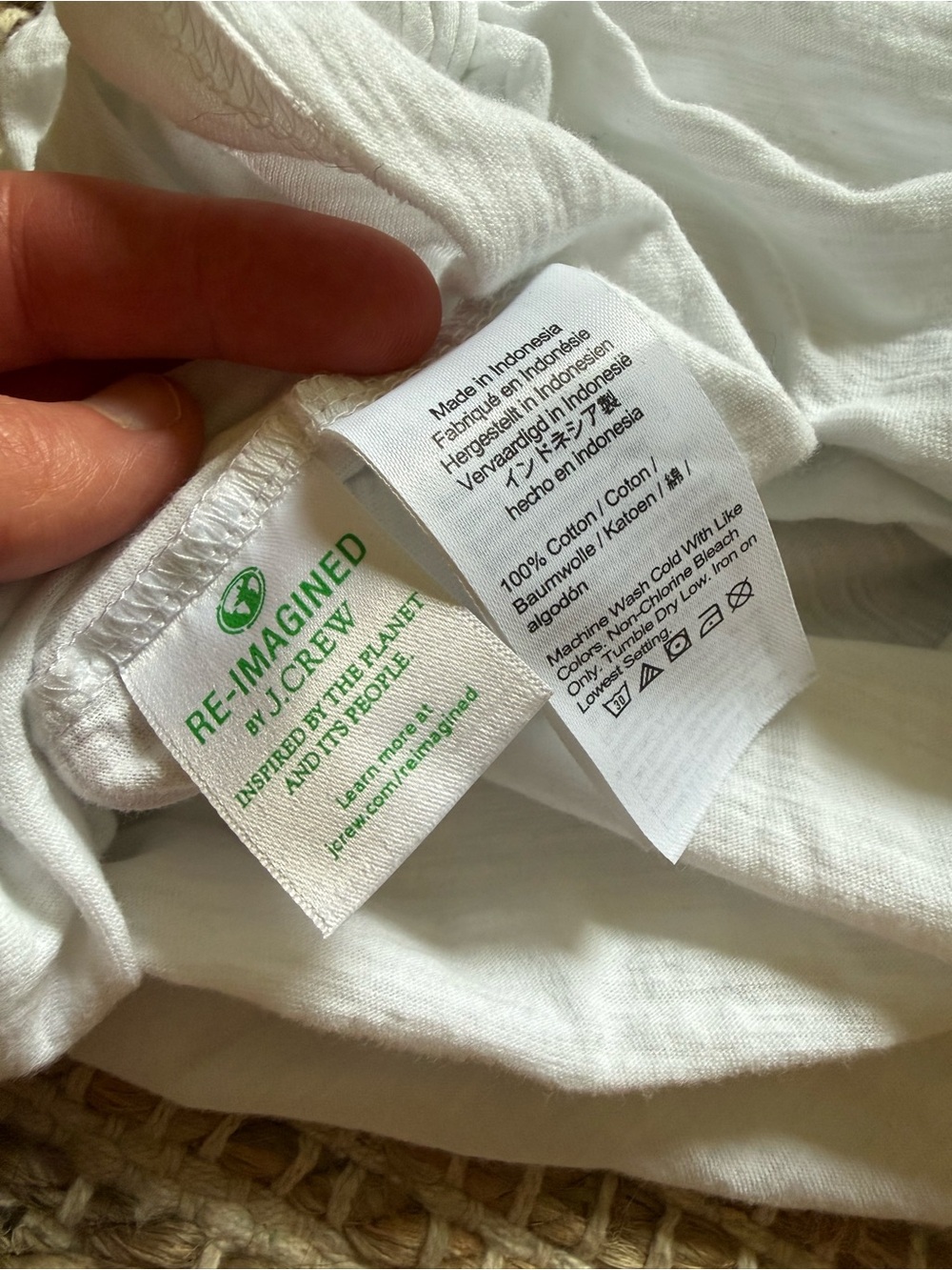 J. Crew White Tank Top - Picture 5 of 5